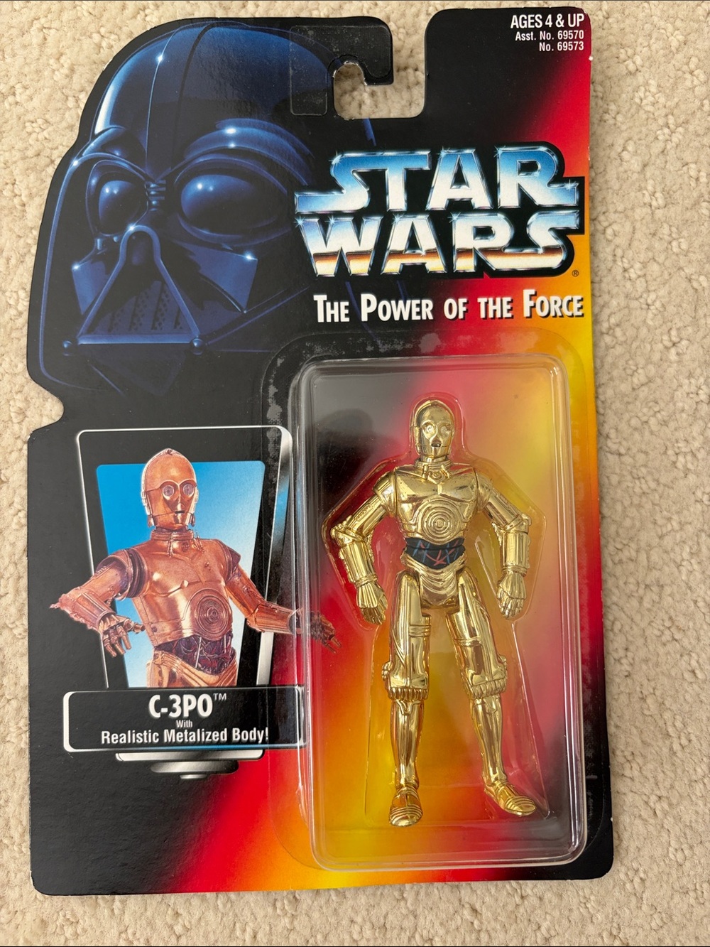 Star Wars C-3PO Metallic Gold Action Figure